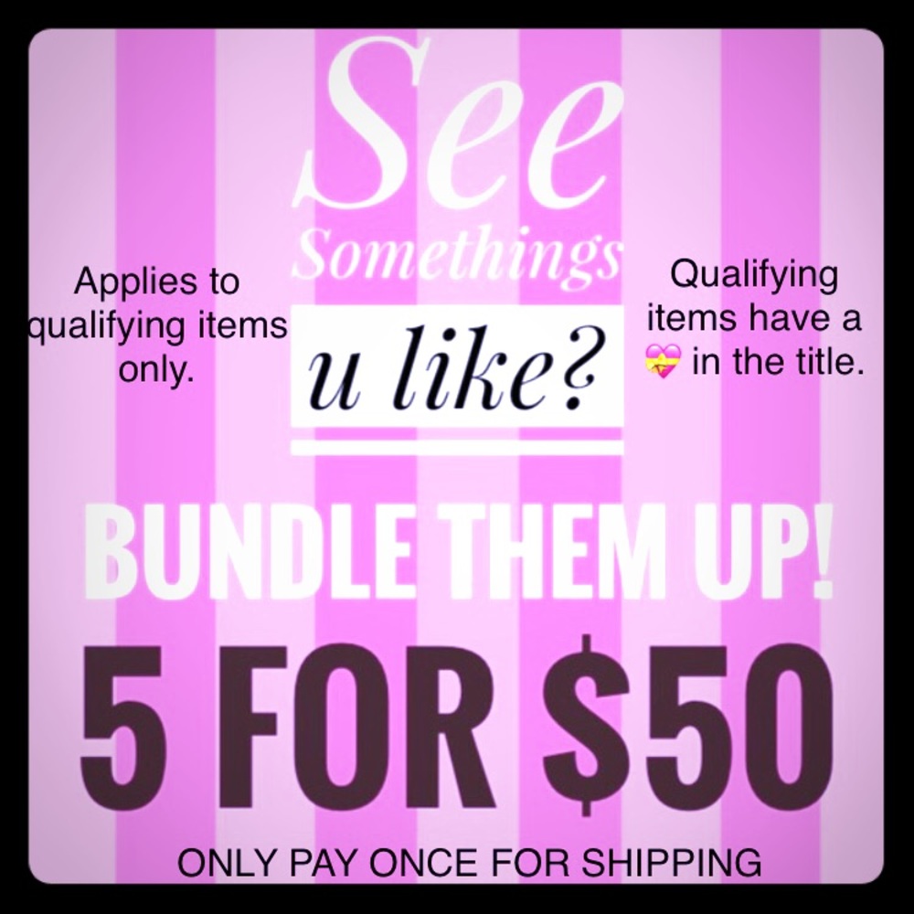 💝5 for $50💝 on Qualifying items!
